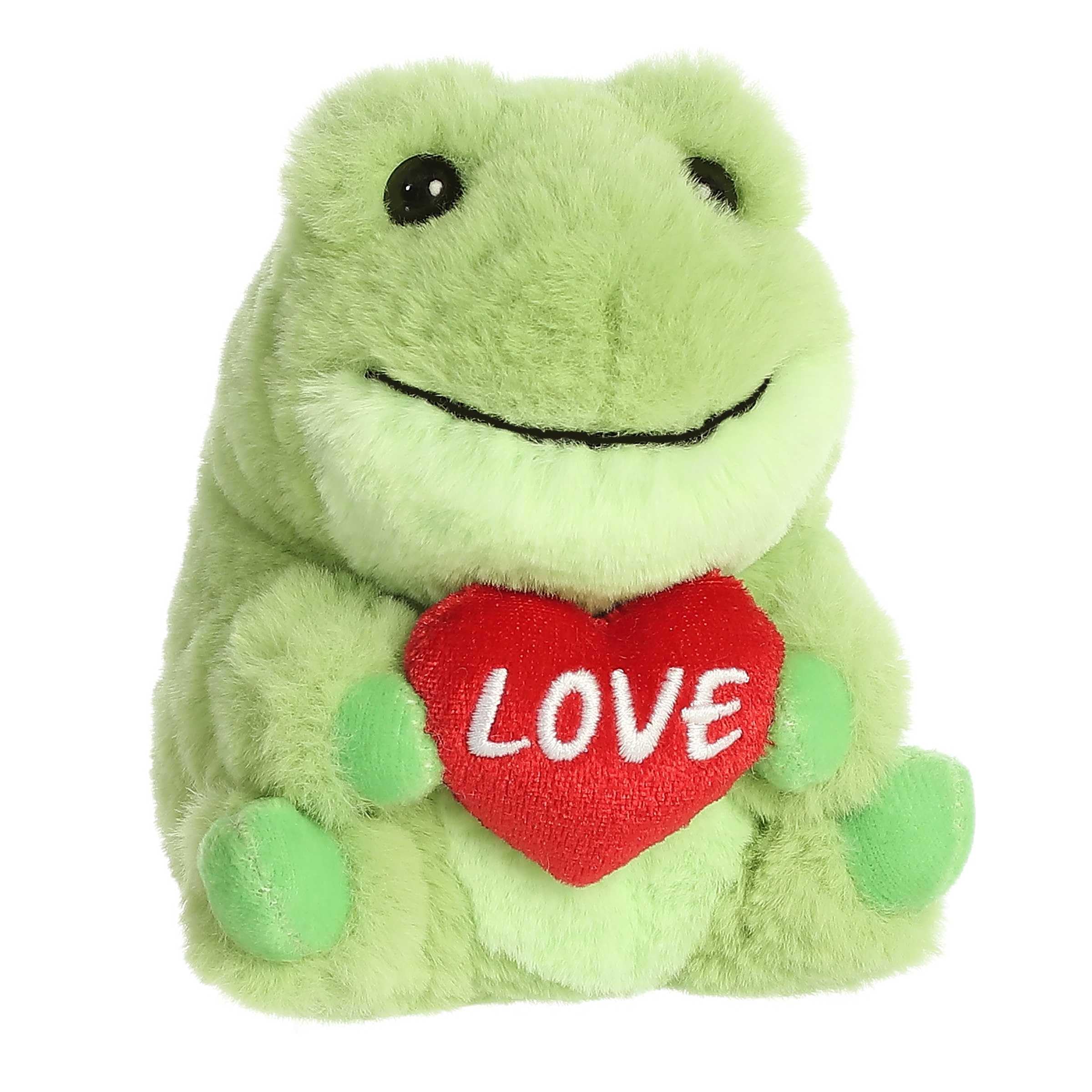 Amazon.com: Aurora® Lovely Rolly Pet™ Love Frog™ Stuffed Animal